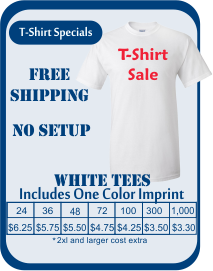 T-shirt Screen Printing Specials