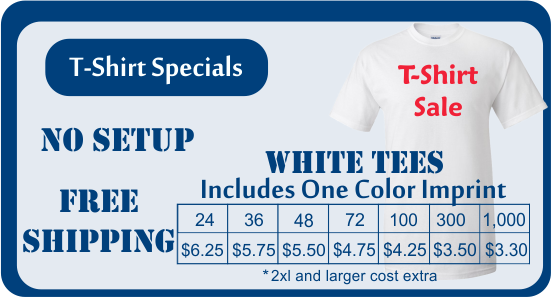 One color screen print special